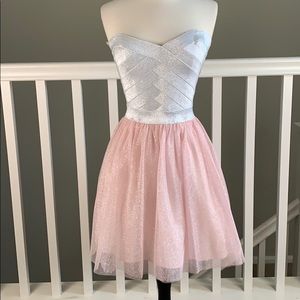 As U Wish strapless- bandage formal dress size L